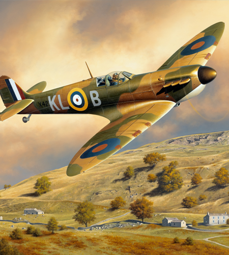 Spitfire Over Swaledale