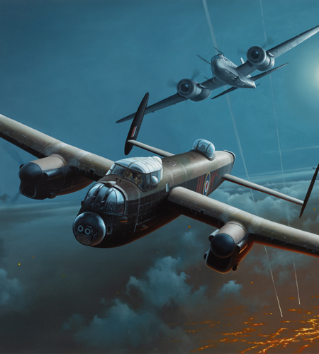 Lancaster v Ju88