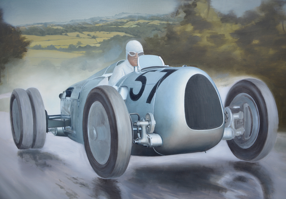 Bergkönig at Shelsley Walsh - Prep 04