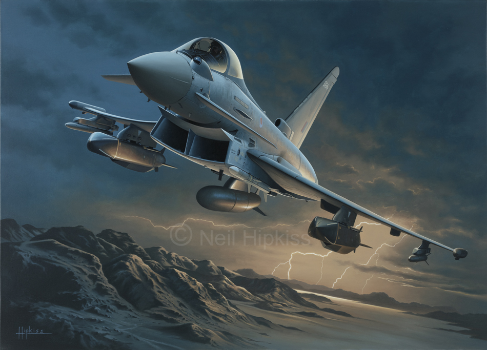 950w RAF Typhoon FGR4 1F Squadron